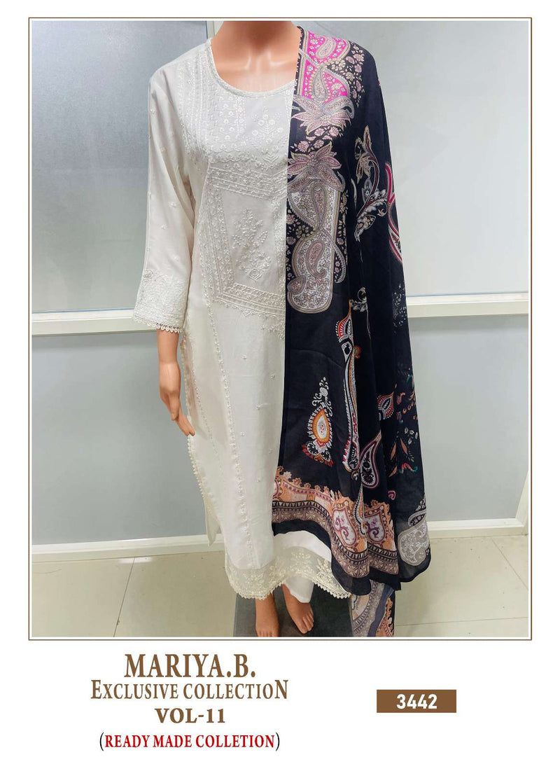 Shree Fab Mariya B Exclusive Collection Vol 11  Cotton With Heavy Self Embroidery Designer Pret Kurti