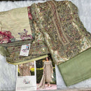Shree Fabs Kt 122 Muslin Digital Print Handwork Pakistani Suits