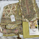 Shree Fabs Kt 122 Muslin Digital Print Handwork Pakistani Suits