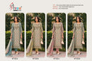 Shree Fabs Kt 122 Muslin Digital Print Handwork Pakistani Suits