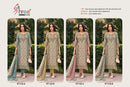 Shree Fabs Kt 122 Muslin Digital Print Handwork Pakistani Suits