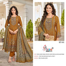 Shree Fabs Kt 243 Pure Viscose Maslin Embroidered Handwork Salwar Kameez