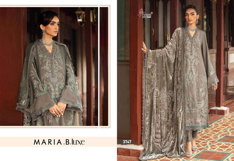 Shree Fabs Maria B Luxe Pure Viscose Rayon Embroidered Pakistani Suit