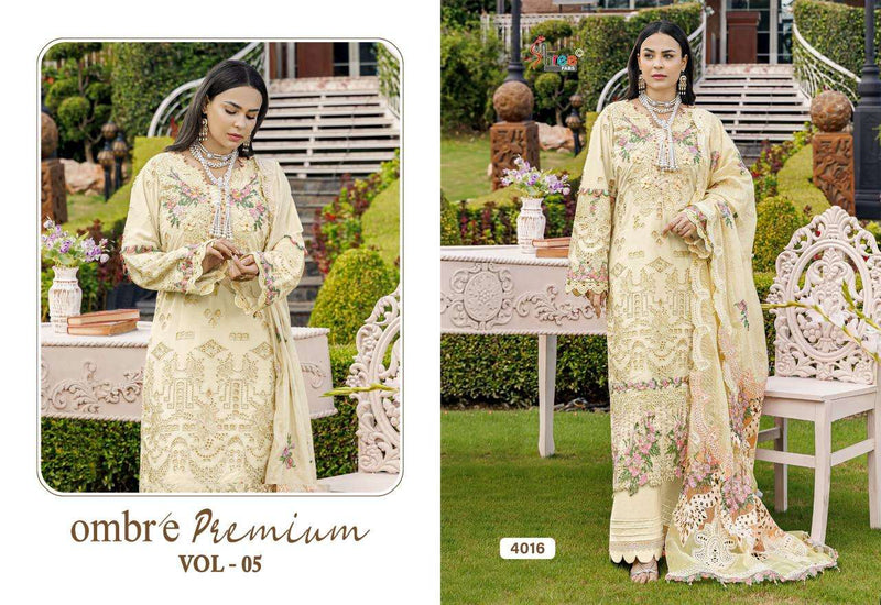 Shree Fabs Ombre Premium Vol 5 Heavy Embroidered Dupatta Salwar Suit
