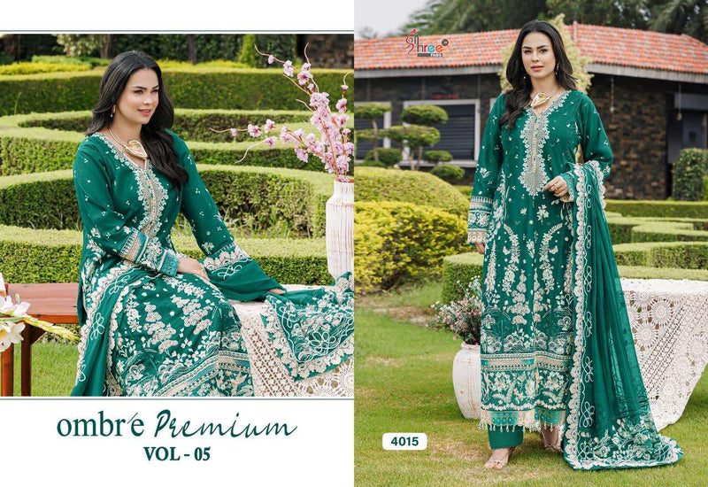 Shree Fabs Ombre Premium Vol 5 Heavy Embroidered Dupatta Salwar Suit