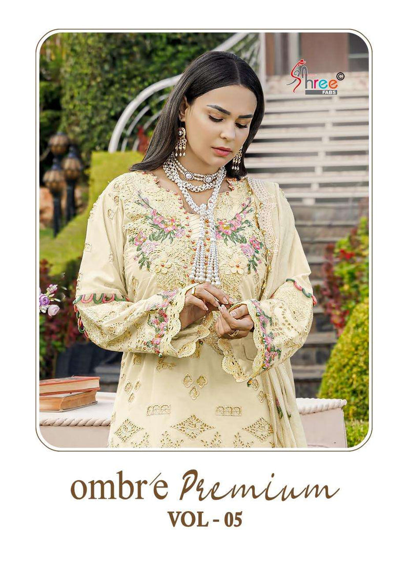 Shree Fabs Ombre Premium Vol 5 Heavy Embroidered Dupatta Salwar Suit