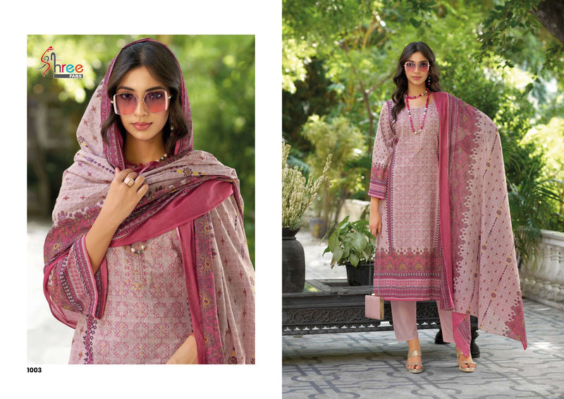 Shree Fabs Riwayat Pure Cotton Embroiderd Work Salwar Kameez