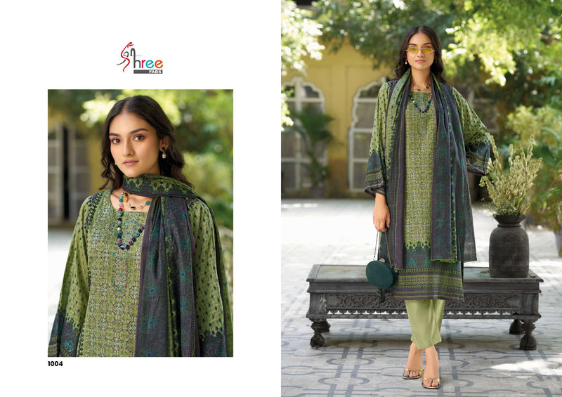 Shree Fabs Riwayat Pure Cotton Embroiderd Work Salwar Kameez
