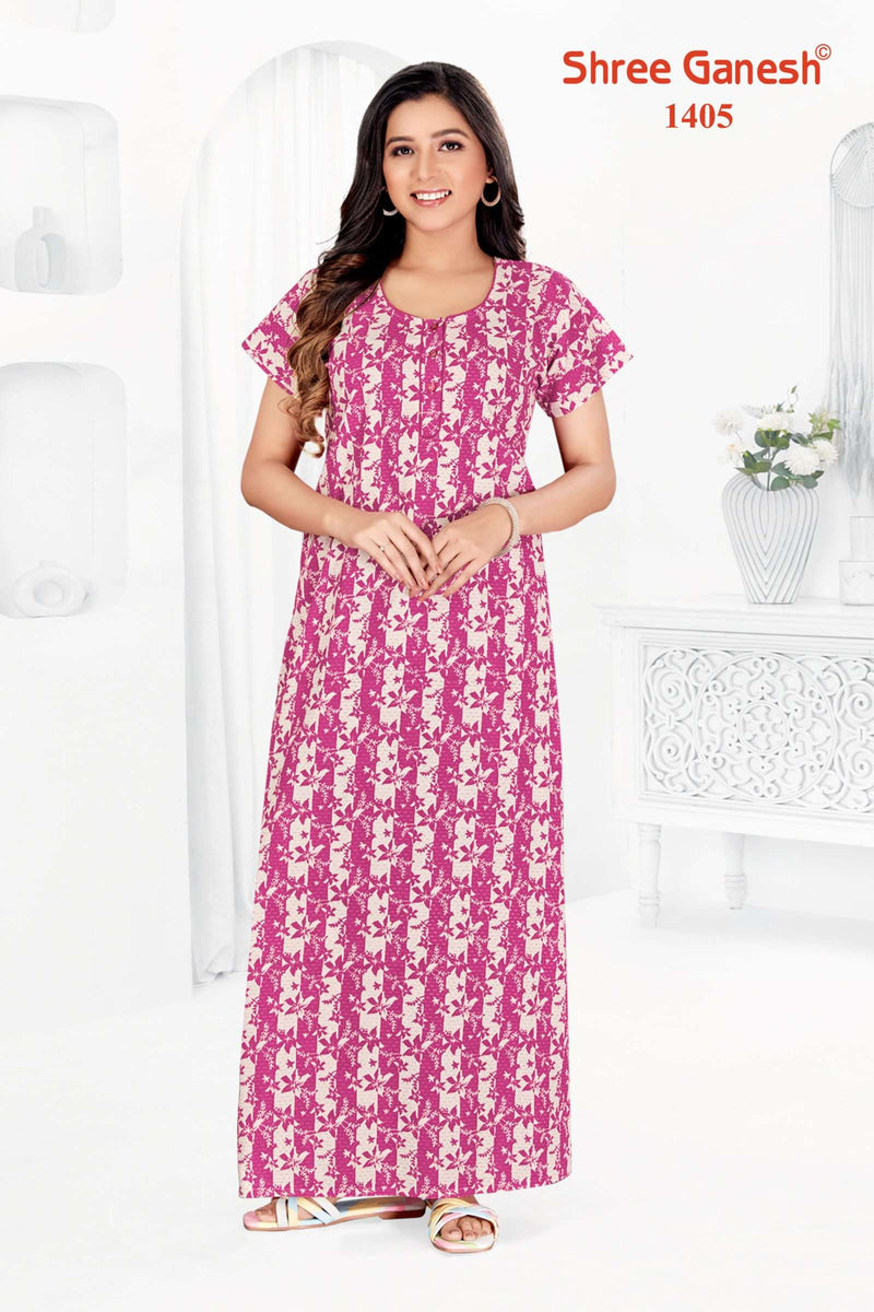 Shree Ganesh Kalki Vol 1 Cotton Daily Wear Gown