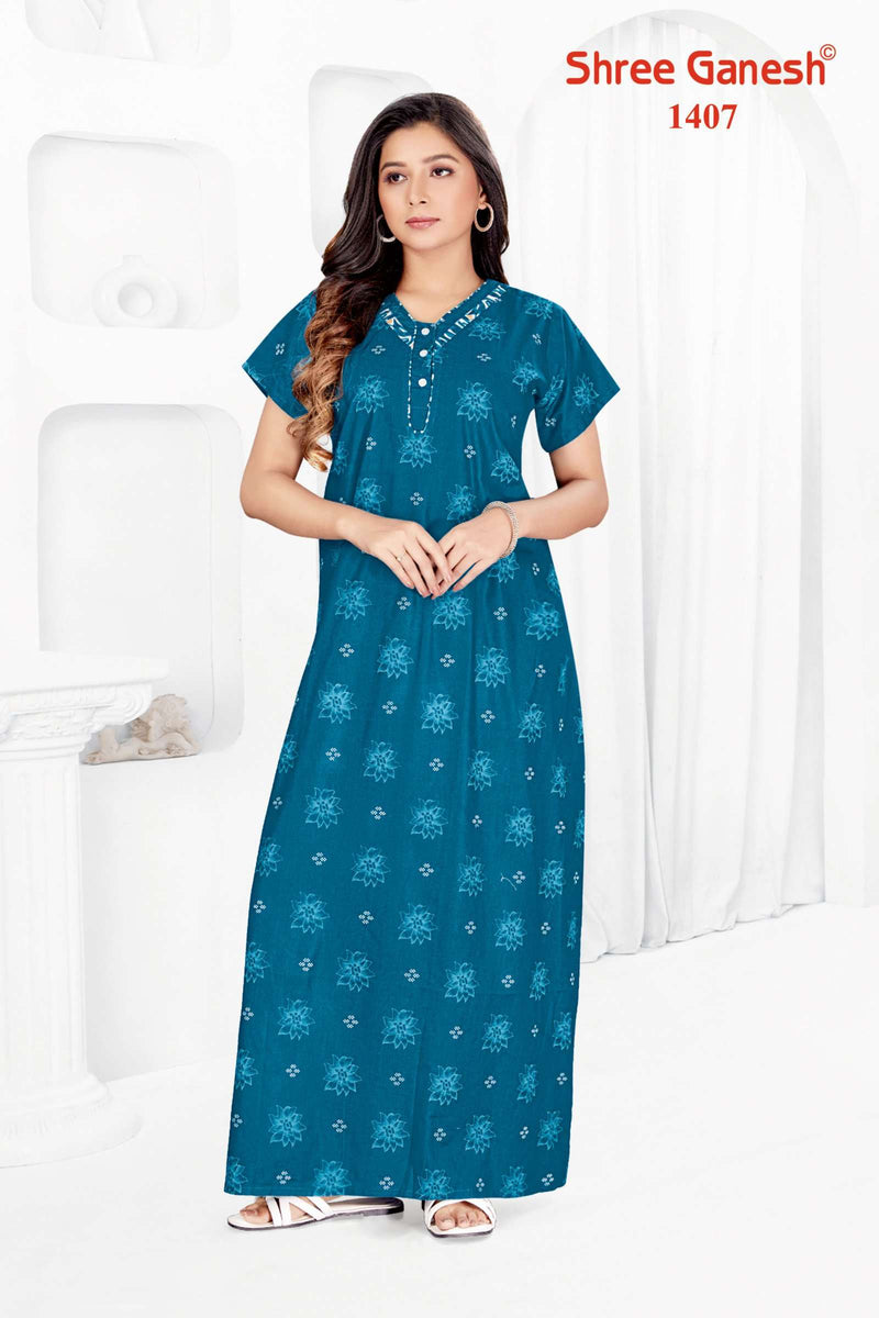 Shree Ganesh Kalki Vol 1 Cotton Daily Wear Gown