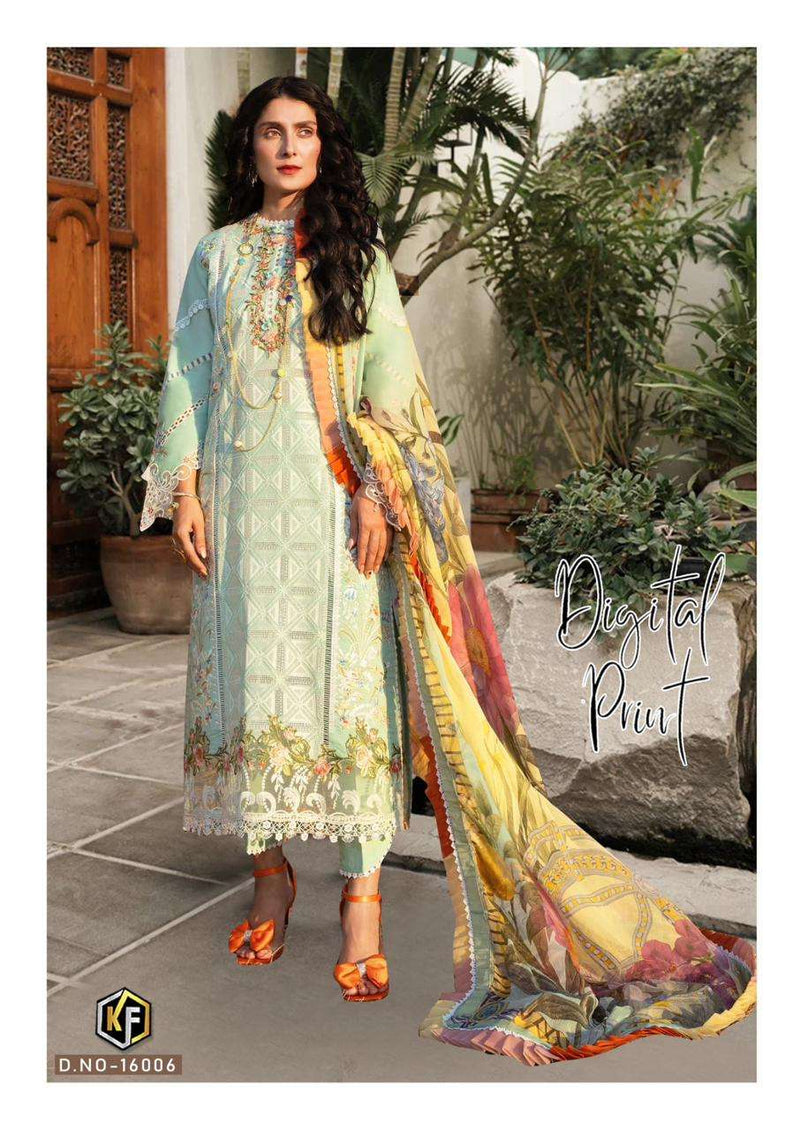 Keval Fab Sobia Nazir Vol 16 Pure Cotton Printed Readymade Pret Kurti