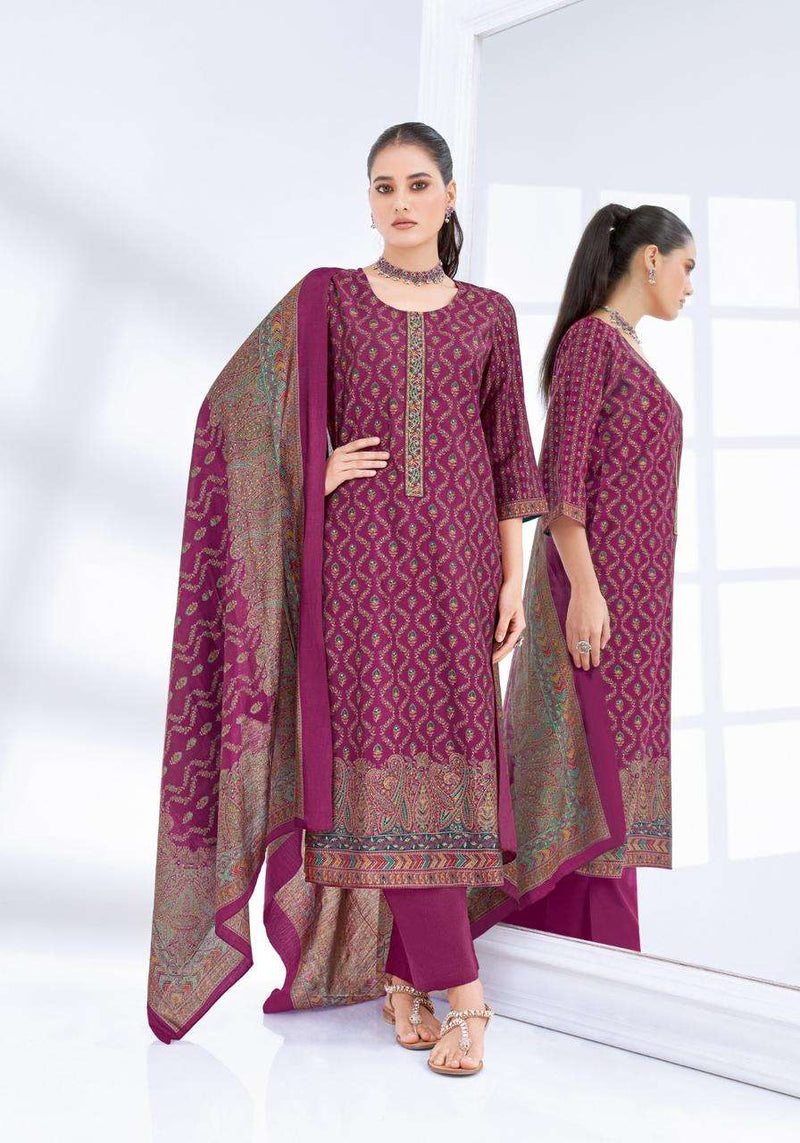 Suryajyoti Pushpa Vol 8 Pure Modal Printed Readymade Kurti Pant With Dupatta