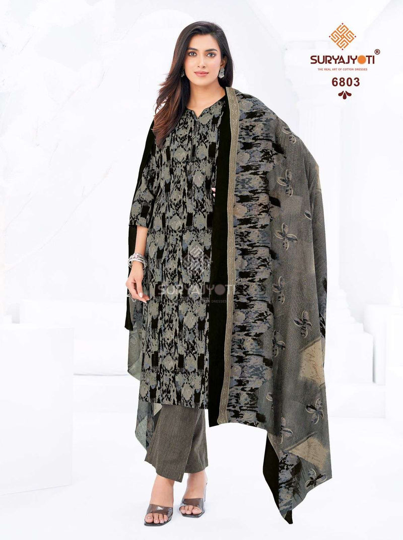 Suryajyoti Trendy Cotton Vol 68 Pure Cotton Printed Salwar Kameez