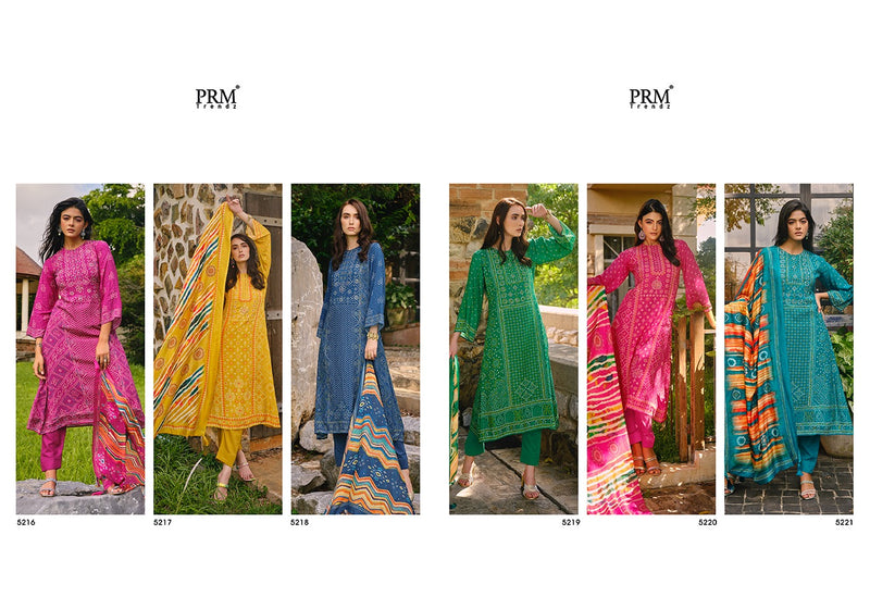 Prm Trendz Turaab Muslin Silk Digital Print With Embroidery Work Fancy Suits