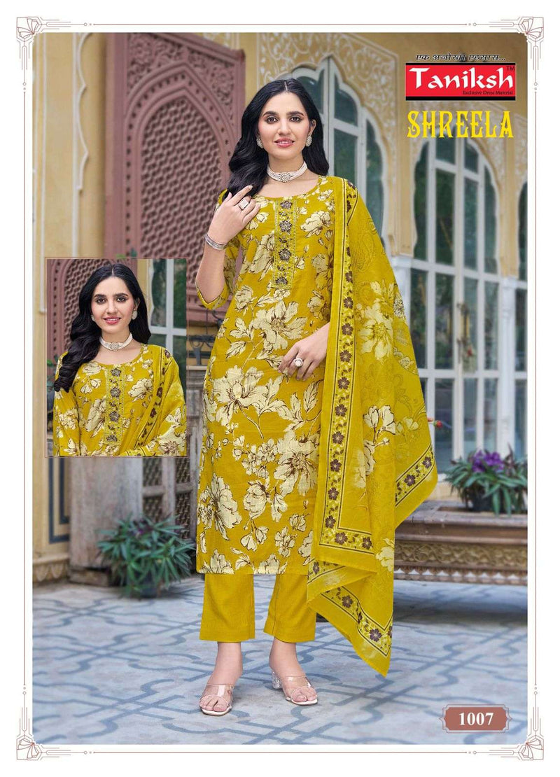 Taniksh Shreela Vol 1 Fancy Handwork Straigh Casual Wear Kurti