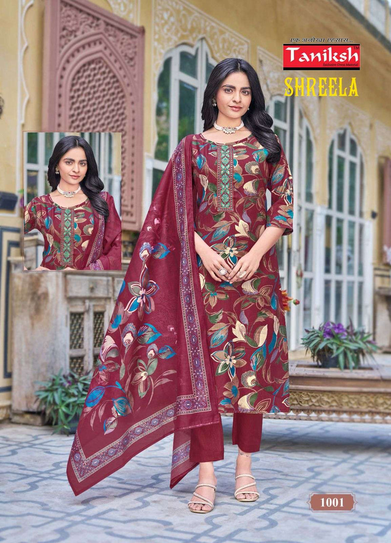 Taniksh Shreela Vol 1 Fancy Handwork Straigh Casual Wear Kurti