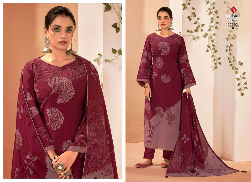 Tanishk Fashion Koral  Muslin Print With Heavy Handwork Work Modal Designer Salwar Kameez