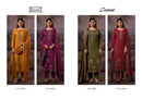 Kesar Karachi Prints Zeenat 34001 Pashmina Embroidered Work Salwar Suit