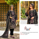 Shree Fabs Sf 5505 Pure Chiffon Embroidered Khatli Work Salwar Suit