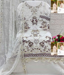 Shree Fabs Sf 5505 Pure Chiffon Embroidered Khatli Work Salwar Suit