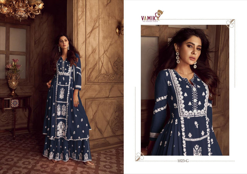 Vamika Nx Lakhnavi Vol 4 Rayon Fancy Designer Kurti