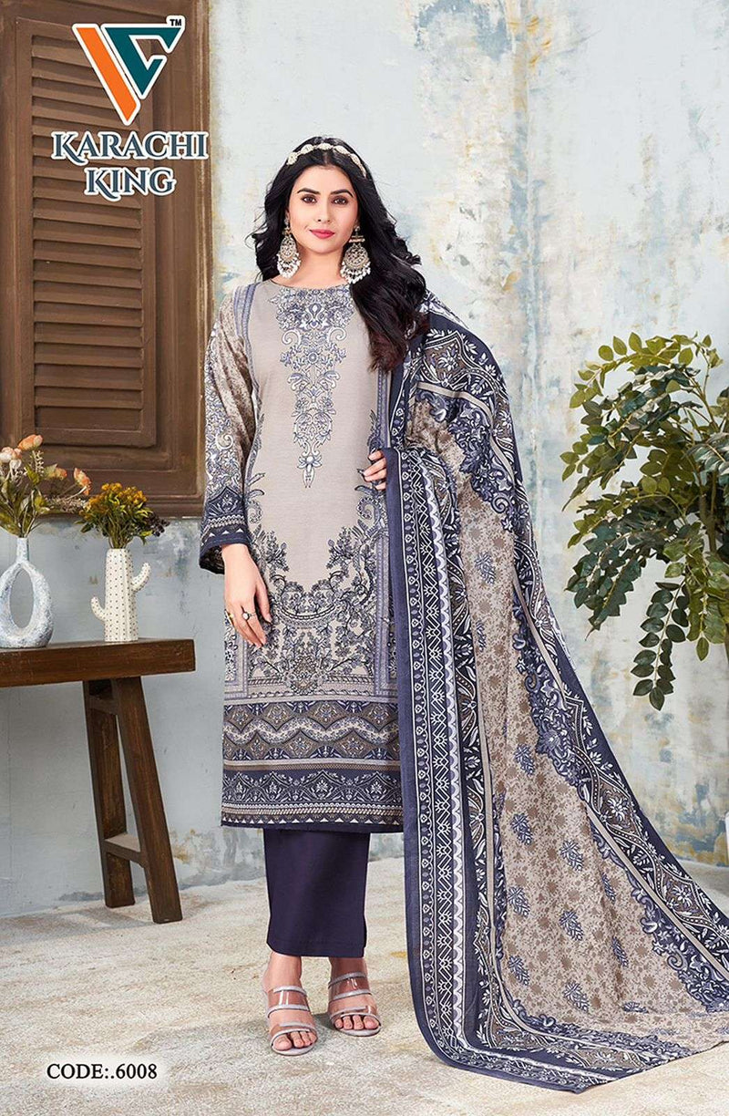 Vandana Creation Karachi King Vol 6 Pure Cotton Printed Casual Wear Salwar Suit