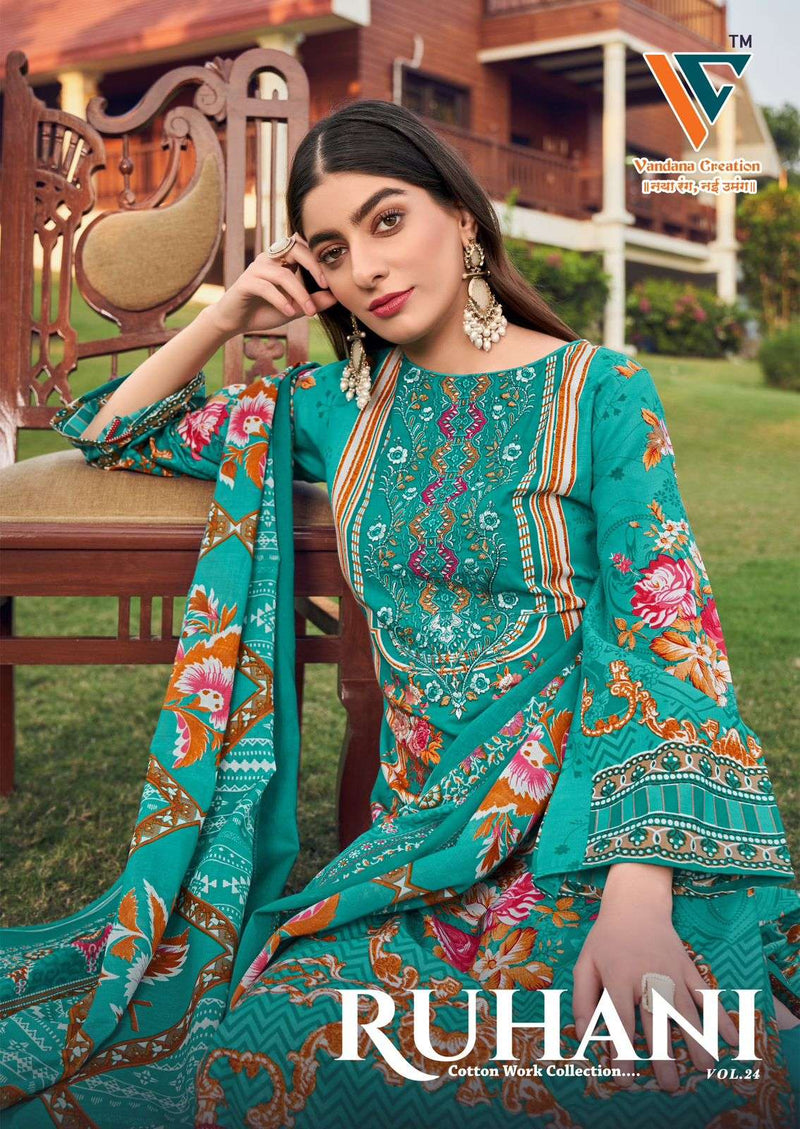 Vandana Creation Ruhani Vol 24 Cotton Print Salwar Suit