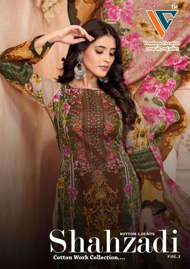 Vandana Creation Shahzadi Vol 2 Pure Cotton Casual Wear Salwar Suit