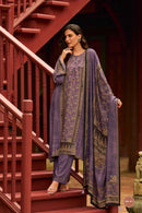 Varsha Bloom Buds Pure Viscose Pashmina Printed Embroidery Work Salwar Suit