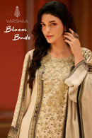 Varsha Bloom Buds Pure Viscose Pashmina Printed Embroidery Work Salwar Suit