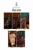 Varsha Hayzen Designer Pashmina Digital Print Handwork Salwar Suit