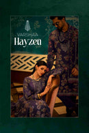 Varsha Hayzen Designer Pashmina Digital Print Handwork Salwar Suit