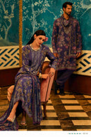 Varsha Hayzen Designer Pashmina Digital Print Handwork Salwar Suit