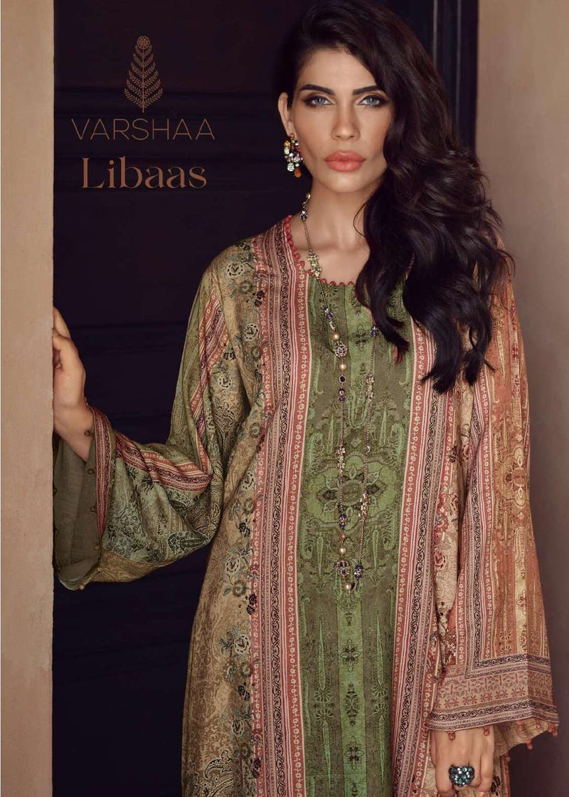 Varsha Libaas Crepe Digital Print Handwork Salwar Suit