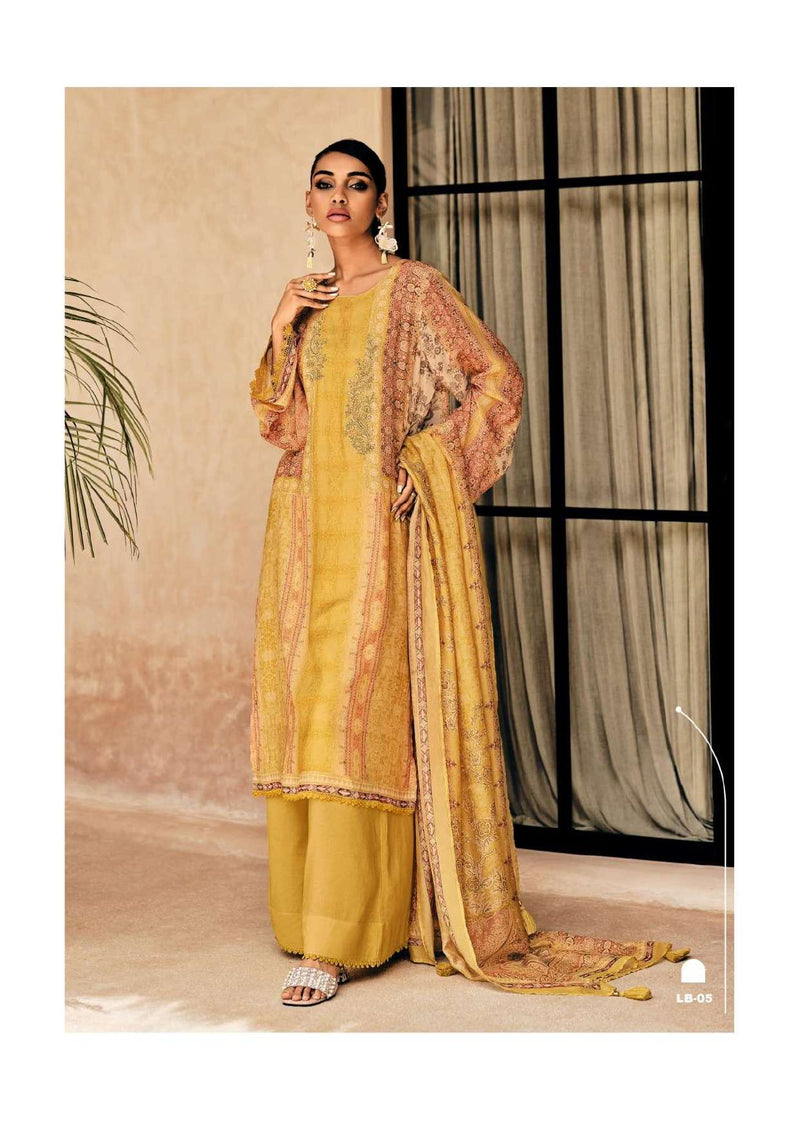 Varsha Libaas Crepe Digital Print Handwork Salwar Suit