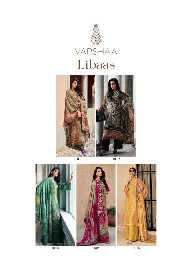 Varsha Libaas Crepe Digital Print Handwork Salwar Suit