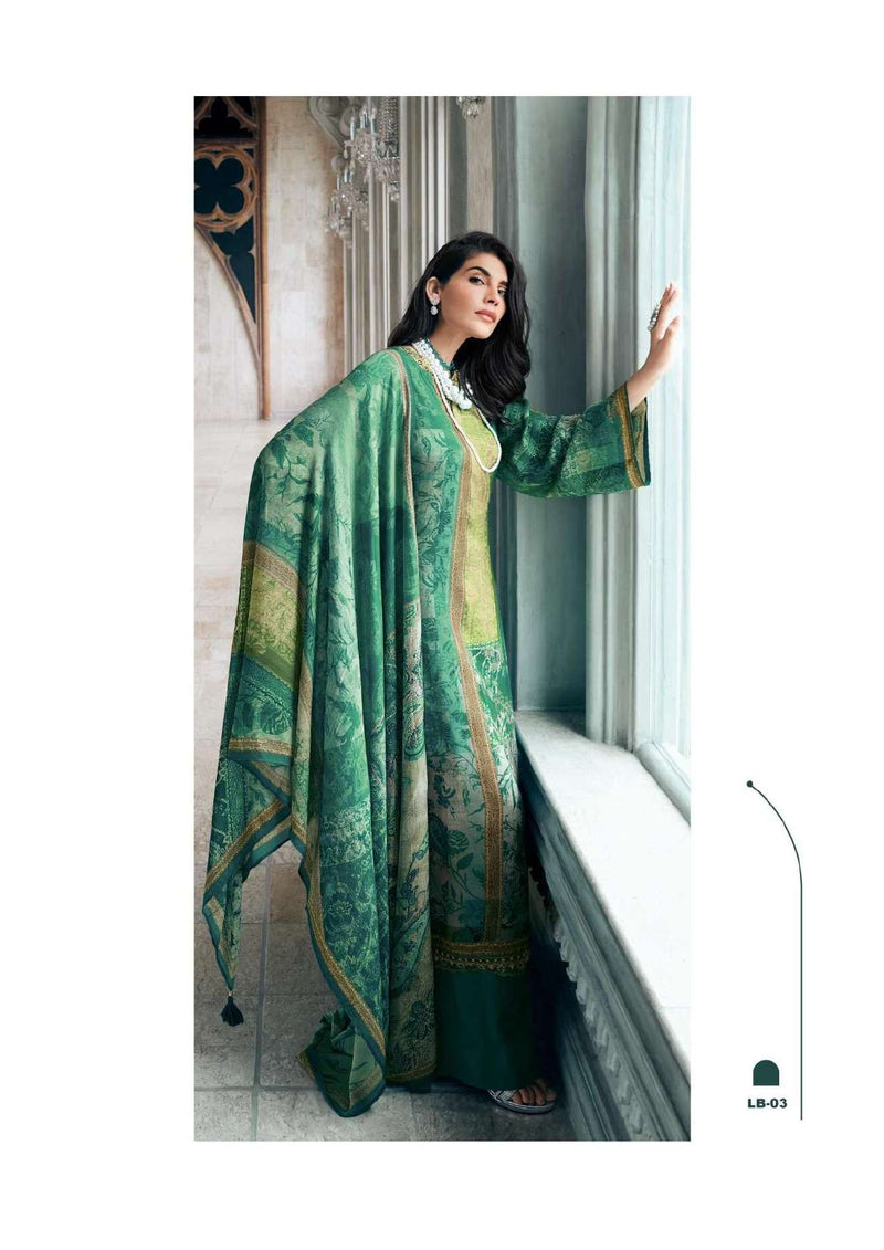 Varsha Libaas Crepe Digital Print Handwork Salwar Suit