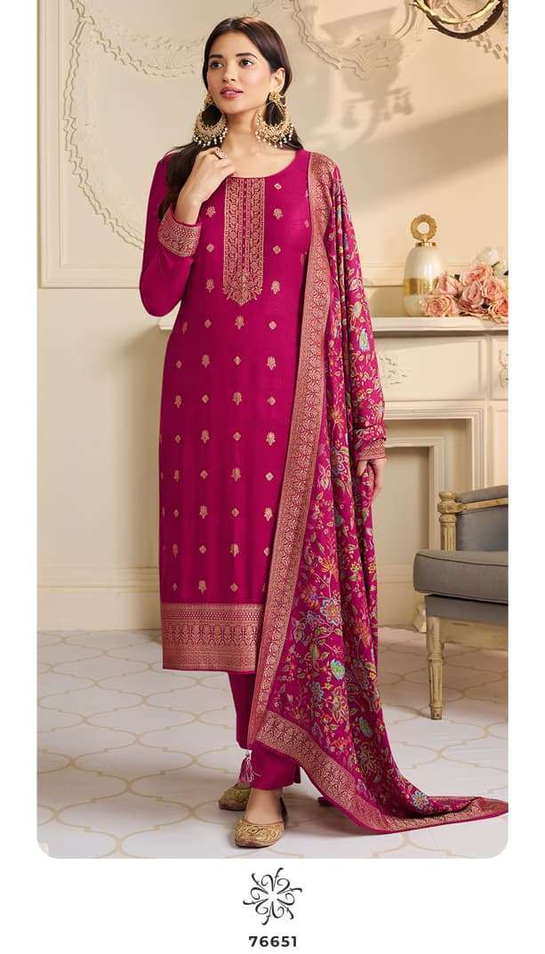 Vinay Fashion Ananta Vol 3 Viscose Pashmina Embroidered Salwar Kameez