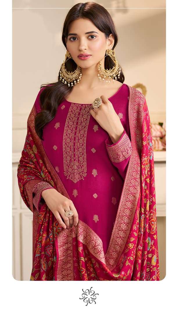 Vinay Fashion Ananta Vol 3 Viscose Pashmina Embroidered Salwar Kameez