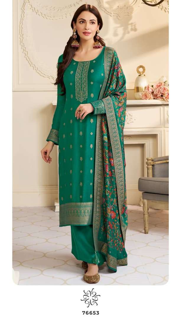 Vinay Fashion Ananta Vol 3 Viscose Pashmina Embroidered Salwar Kameez