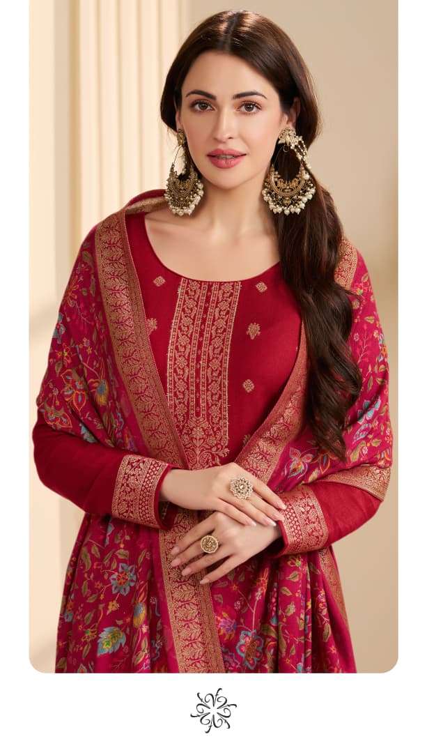 Vinay Fashion Ananta Vol 3 Viscose Pashmina Embroidered Salwar Kameez