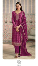 Vinay Fashion Kuleesh Mrinal Premium Velvet Embroidered Work Salwar Suit