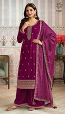 Vinay Fashion Mehar Premium Embroidered Velvet Designer Salwar Suit