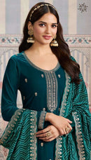 Vinay Fashion Mehar Premium Embroidered Velvet Designer Salwar Suit