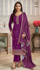 Vinay Fashion Mehar Premium Embroidered Velvet Designer Salwar Suit