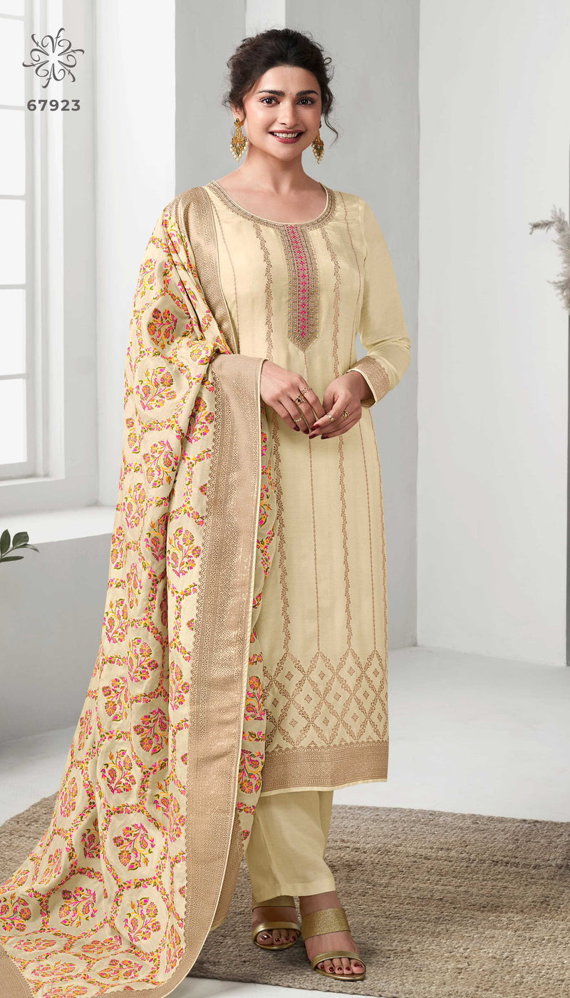 Vinay Fashion Sanaya Vol 2 Jacquard With Flat Jari Thread Weaving Designer Salwar Kameez