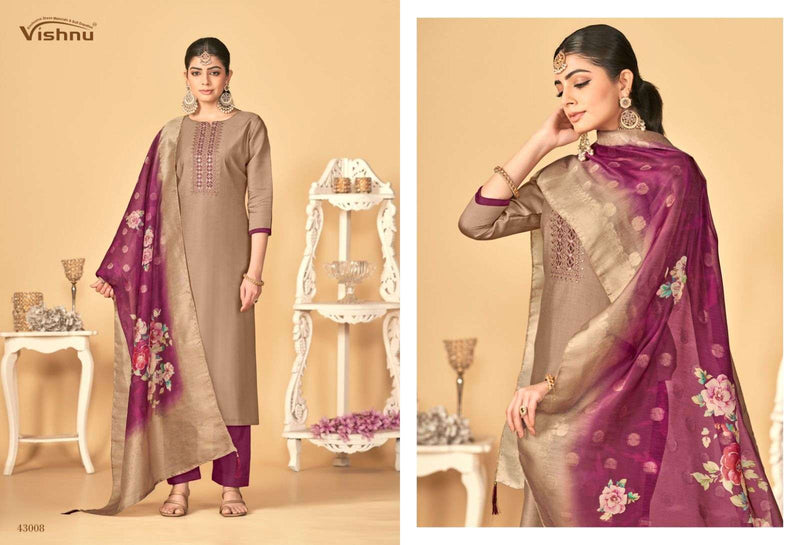 Vishnu Impex Rashmika Silk Fancy Designer Work Salwar Kameez