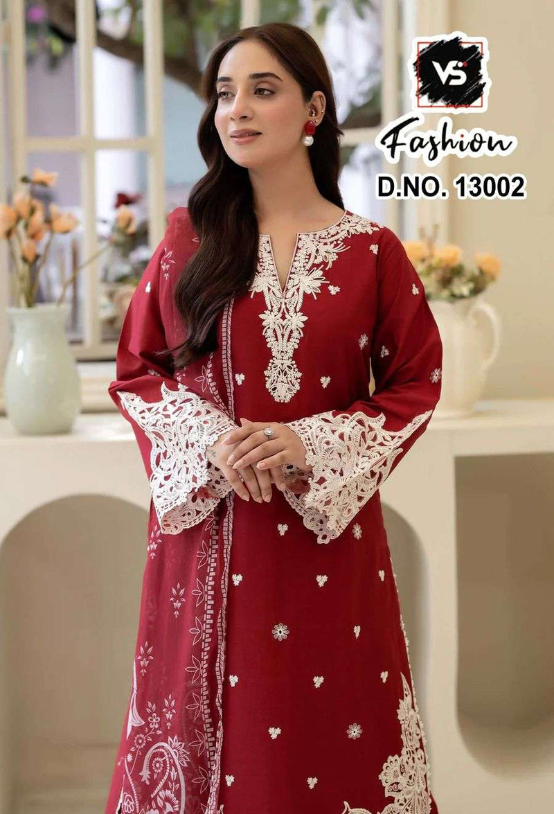 Vs Fashion 13002 Faux Georgette Handwork Pakistani Pret Kurti