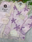 Vs Fashion Dno 12060 Fox Georgette Embroidered Work Pret Kurti