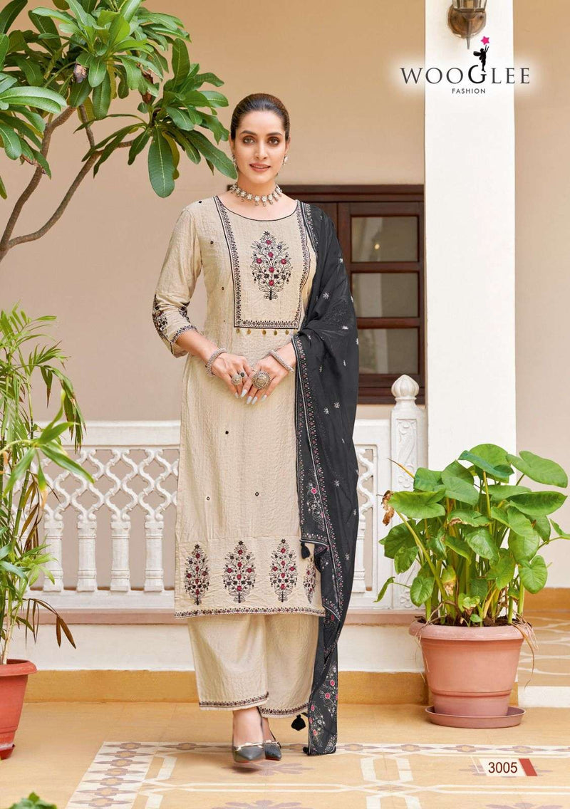 Wooglee Swaraj Viscose Fancy Designer Work Kurti